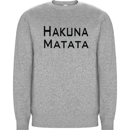 SUDADERA UNISEX "HAKUNA MATATA"(Varios colores)