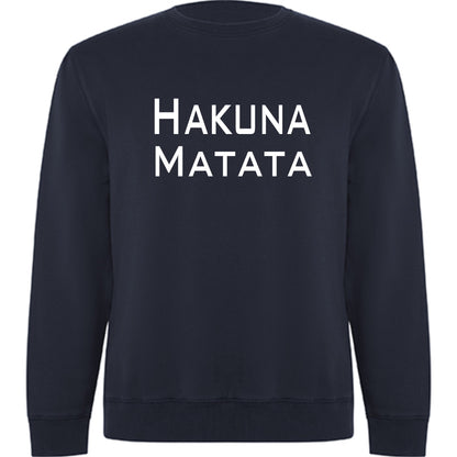 SUDADERA UNISEX "HAKUNA MATATA"(Varios colores)