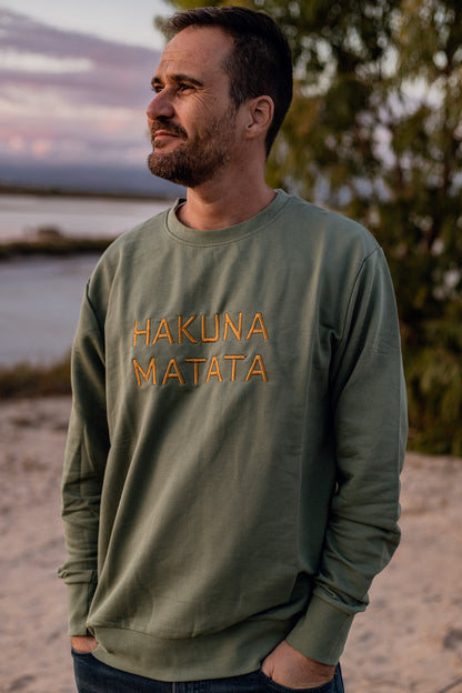 SUDADERA UNISEX "HAKUNA MATATA"(Varios colores)