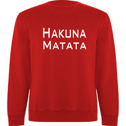 SUDADERA UNISEX "HAKUNA MATATA"(Varios colores)