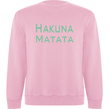 SUDADERA UNISEX "HAKUNA MATATA"(Varios colores)