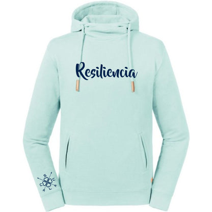 Sudadera UNISEX con capucha y cuello "Resiliencia"